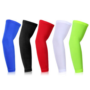 1Pcs Breathable Quick Dry UV Protection Running Arm Sleeves Basketball Elbow Pad Fitness Arm Guards Sports Arm Warmer