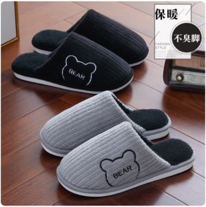 Dép Bông Mùa Đông 2025 Mới Trong Nhà Chống Trượt Ấm Áp Lông Cừu Cho Nữ Đế Dày Ấm Áp Thoải Mái Cho Nam Và Nữ