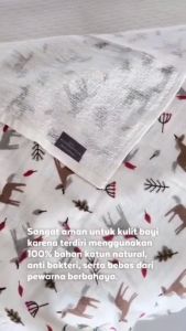 LITTLE PALMERHAUS Tottori Baby Towel / Handuk Mandi Bayi & Anak / Totori Towel Anak