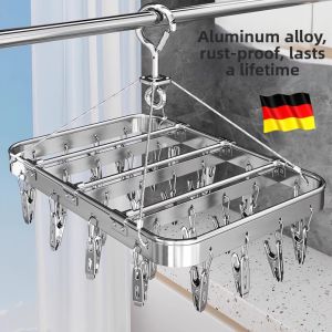 Multi-clamp Underwear Drying Rack