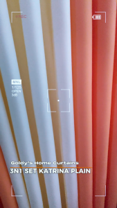 Golden55 Curtains - Plain Colors & Sizes - Katrina Fabric