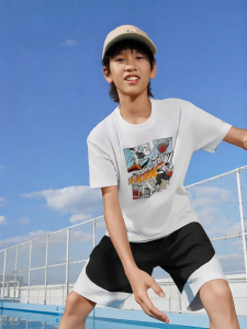 LI-NING KIDS | Quick-dry Breathable Short Sleeve T-shirt