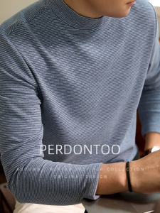 PERDONTOO | Warming Striped Long Sleeve T-Shirt