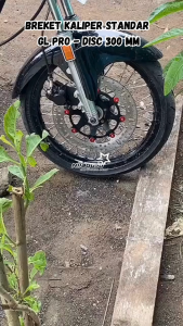 Bracket Kaliper Standar 1P GL Pro 300mm Piringan Disc Cakram Depan 300 mm Kaliper Standar