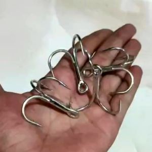 Mata Kail Pancing Treble Hook 2x Strong Untuk Umpan Pancing Cabang Tiga