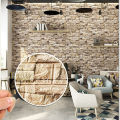 70cm*1m  3D Brick Pattern Wall Panels Wallpaper DIY Waterproof for Living Room Bedroom Kitchen Background Wall Decoration. 
