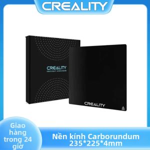 Creality | Tấm Nền Kính Carborundum CREALITY Dành Cho Ender 3 3V2 Ender-5 Pro 235x235x4mm Bề Mặt Xây Dựng Tương Thích Với Máy In 3D Creality