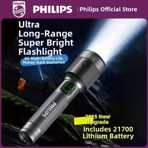 Philips | Ultra Bright Rechargeable Telescopic Zoom Torch