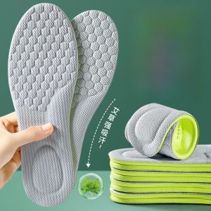 LINGMIAO | Mens Absorbent Anti-Odor Breathable Deodorizing Fragrant Antimicrobial Insoles
