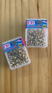 [กล่องละประมาณ 120 ชิ้น 5 mm.] ตาไก่ ทองเหลือง | Eyelet 5 mm