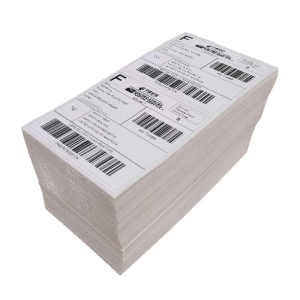 Foldable Thermal Label Paper 100*100*150mm Cross-Border Printing Sticker E-Package Electronic Small Package Three-Resistant Label