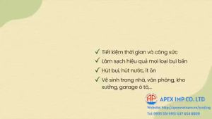 Máy hút bụi nước General 20 lít công suất 1200w ít ồn dùng cho công nghiệp gia đình