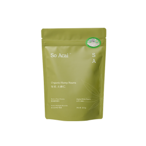 SO ACAI | Dehulled Organic Hemp Seed Powder High Protein Breakfast