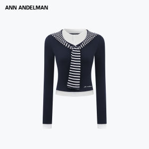 ANN ANDELMAN | Ladies False Two-Piece Knitted Shirt
