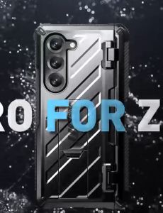 SUPCASE UB เคส Pro สำหรับ Samsung Galaxy Z Fold 6เคสกระจกเทมเปอร์มาพร้อมกับตัวป้องกันหน้าจอแบบบานพับเคสโทรศัพท์มีขาตั้ง360 ° ฝาครอบกันกระแทกแบบเต็มรูปแบบพร้อมที่วางปากกา S