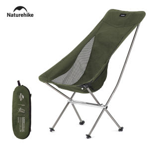Naturehike 2025 ใหม่Camping Moonเก้าอี้โหลดสูงUltralightเก้าอี้กลางแจ้งพับBreathable Travelปิคนิคตกปลาสวนเก้าอี้