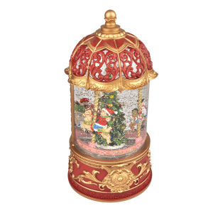 Christmas Carousel Old Man Tree Music Box Crystal Ball Music Box Drifting Snow Kids Birthday Gift Vintage