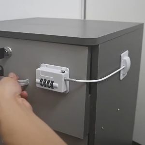 อุปกรณ์ล็อคตู้เย็น ลิ้นชัก หน้าต่าง อุปกรณ์ล็อคประตูตู้เย็นแบบใส่รหัสผ่านเพื่อความปลอดภัยเด็ก