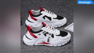 Marverlous New Fashion รองเท้าผ้าใบผู้ชาย รองเท้าแฟชั่น รองเท้ากีฬา LF111