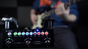 【24h Shipping】CUVAVE CUBE BABY Portable multi-functional guitar combination effects pedal Wireless Music Playback Phone Recording Audio Interface Function Cube Baby Bass M-VAVE Electric/Bass/AC