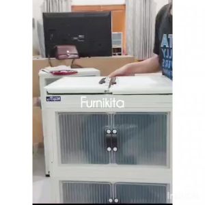 CONTAINER BOX LIPAT PLASTIK NAPOLLY POLIBOX / LEMARI PLASTIK SERBAGUNA [NAPOACC]