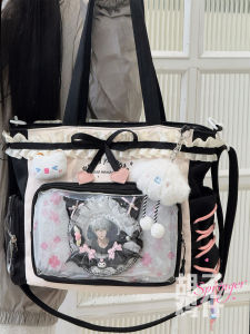 HUZIJIZAI | Túi Trang Trí Hình Kawaii Mềm Mại Minh Bạch Acrylic