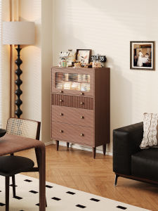 Vintage Real Wood Drawer Storage Cabinet