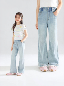 MUCMUKN | Refresh Lyocell Lace Trim Soft Colorfast Girls Summer Pants