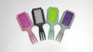 WANMEI 3-in-1 Normal Hair - Hollow Design Tangled Hair Comb Hair Brush Massage Anti-static Hollow Out Wet Curly Hair comb tool