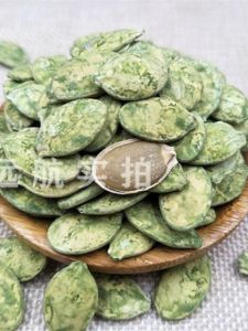 New Stock 25 Years Green Tea Pumpkin Seeds Snack Black Diamond Flavor Large Bagged Chinese Nuts Healthy Snacks from Suzhou