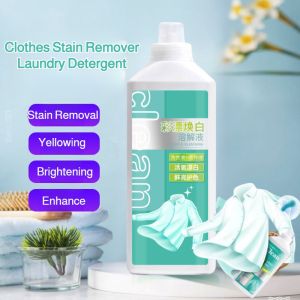 Clothes Stain Remover Laundry Detergent For Tough Stains Grease Oil Removal Fabric Restorer Brightens Colors