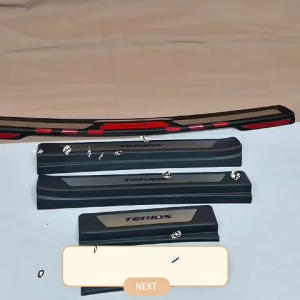 Paket Sillplate Samping & Belakang Daihatsu Terios 2018-2025 | Pelindung Pintu Mobil Bagasi Mobil