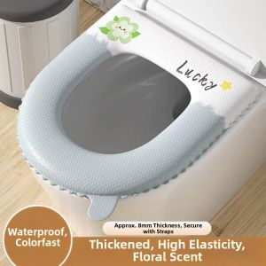 JOSEN LIGHTING | Thickened Waterproof Universal Non-Washable Silicon Toilet Seat Cover