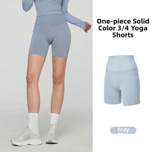 Sun Protection Yoga Shorts 3/4 Length