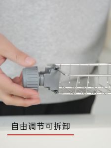 Stainless Steel Sponge / Bottle / Dishcloth Holder Rack. Attach to faucet or shower