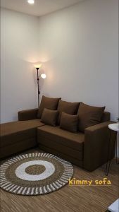 Sofa Kimmy L bed Lipat Selonjor Acemillan Minimalis Scandinavian