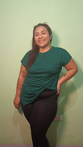 Josie Plus Size Twist Hem Blouse Cotton Spandex – Comfy & Stretchy Batwing Tee for Summer