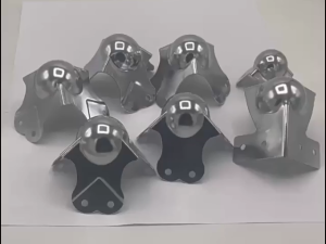 8Pcs Metal Ball Corner for Flight Case Touring Case Round/Stackable Ball Corner Protector