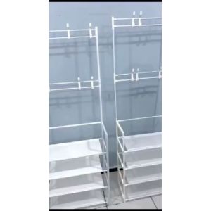 Rak Gantungan Baju Stand Hanger Rak Sepatu Penyimpanan Jaket Topi Rak Jemuran Baju Rak Sepatu Sandal Rak Serbaguna