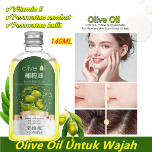 Olive Oil Vitamin E Melembabkan Kulit Minyak untuk memijat 140ml