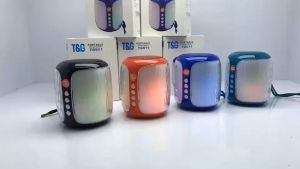 T&G TG611 RGB Portable Wireless Bluetooth Speaker support USB Function/TF Card/FM Radio/AUX/Hands-Free Call Function