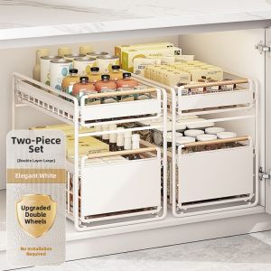 youqin | Multi-Function Dish and Spice Organizer Shelf