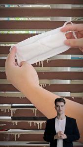 ผ้าปิดจมูกชนิดผ้า TG-01F2 (Mask0003)(ลูกค้าได้รับสินค้า 10 ชิ้น)