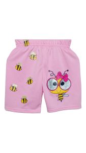 celana santai pendek anak perempuan motif lucu lucu/1-11 tahun.COD