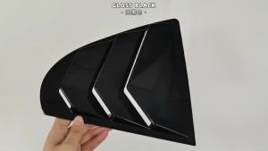Rear Window Side Vent Shutter Louver Cover Trim Car Accessories Auto Parts For Mitsubishi Lancer EX X EVO 2008-2018