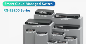 RUIJIE | REYEE RG-ES205GC 5-PORT GIGABIT SMART SWITCH|5 GIGABIT RJ45 PORTS| DESKTOP STEEL CASE