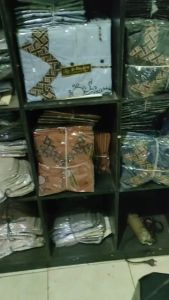 SAGITA FASHION KOKO Kemeja Koko Lengan Pendek Pria Dewasa Motif Kombinasi Bordir Bahan Katun Premium 2025