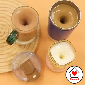 [SG Seller] 2025 Self Stir Mug Switchable Base Automatic Mixing Stirring Stainless Steel Cup for Coffee Tea Beverage