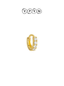 YIPIEYINA | 9k Gold Shining Diamond Earring Single