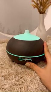 MÁY XÔNG TINH DẦU BÍ NGÔ 550ML CHÍNH HÃNG AROMA có REMOTERthay thế đèn ngủ giúp khử mùi thơm phòng đuổi muỗi